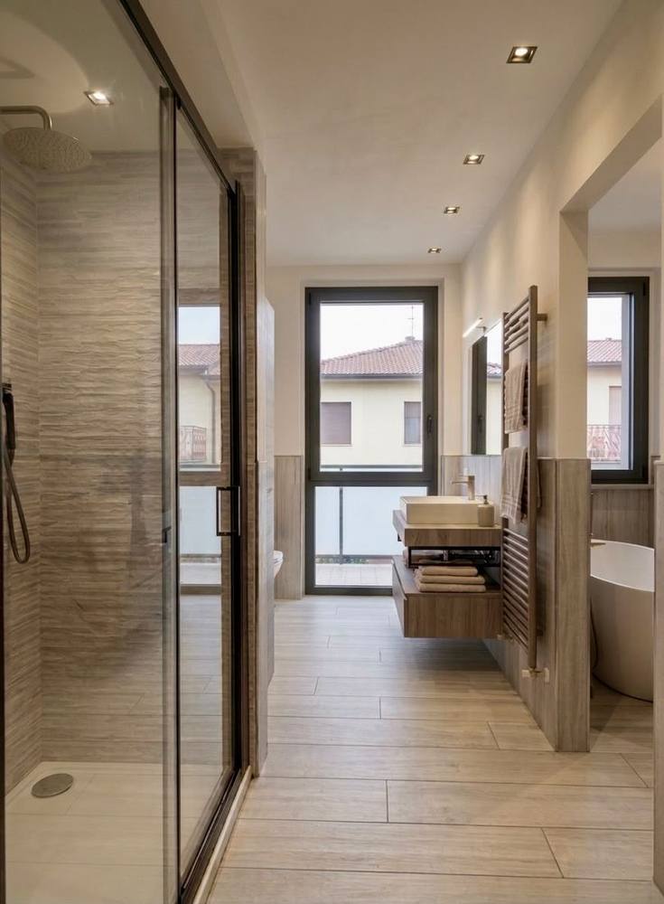 Bagno del trilocale, Legnano (MI)